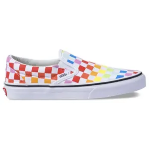 Vans Classic Slip-On Rainbow Checkerboard (men) by StockX
