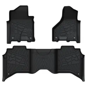 Lasfit fit for 2019-2026 Ram 2500 3500 Floor Mats, Fit Crew Cab Without Power Take-Off (PTO) KIT Only