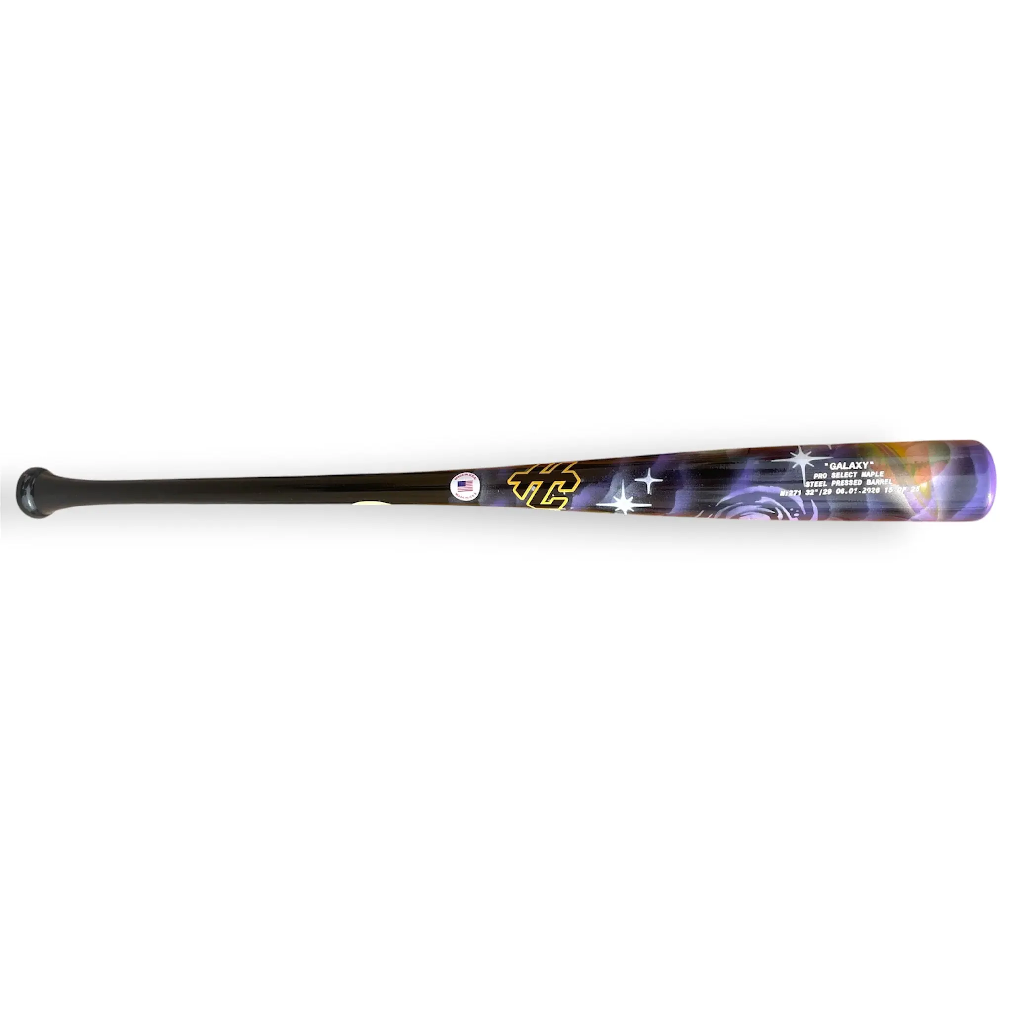 Galaxy Edition Pro Select Maple Baseball Bat 32" | Limited Edition #15 of 25