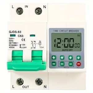 Timing Circuit Breaker Over Under Voltage Intelligent Timing Switch Adjustable