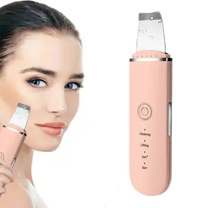 Facial cleansing scraper, ultrasonic cleansing scraper, used for deep cleaning of blackheads, pore cleaner, male and female specific facial deep cleaning machine with 4 modes, Facial cleansing instrument, Christmas gift, New Year gift