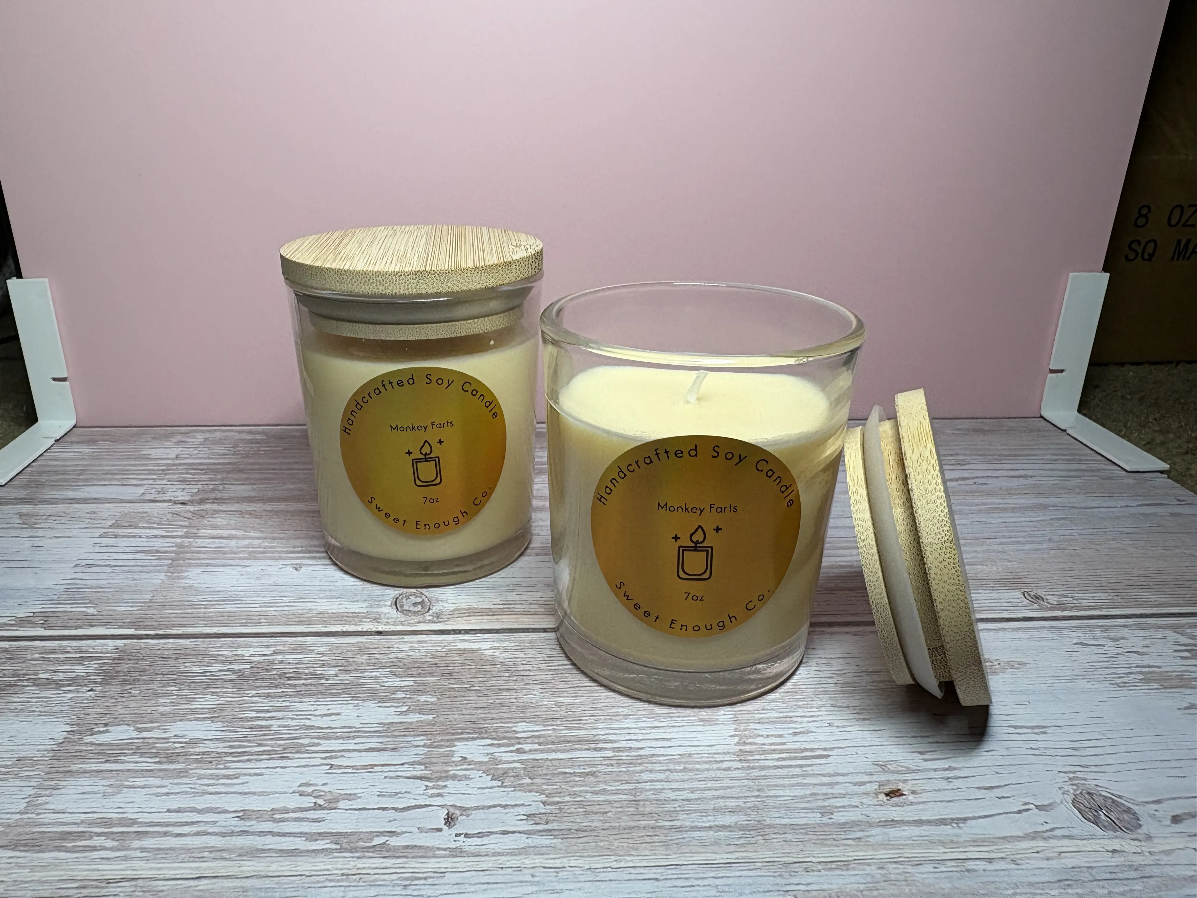 Monkey Fart Candle