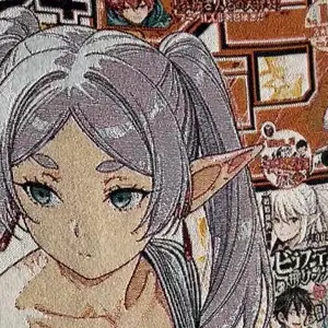 Premium Woven Tapestry Throw - Fantasy Elf Anime Aesthetic