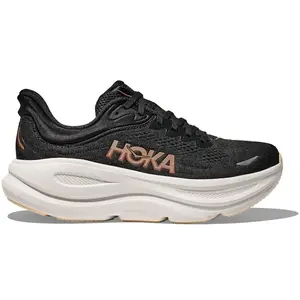 Hoka One One Bondi 9 Black Rose Gold (Women's) (women) by StockX