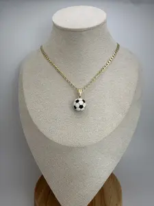 Vivandi Soccer Ball Necklace