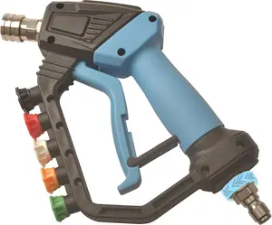 Short High Power  Washer  with Swivel, 5 Nozzle Loss Prevention Design 5000 PSI For  Washer