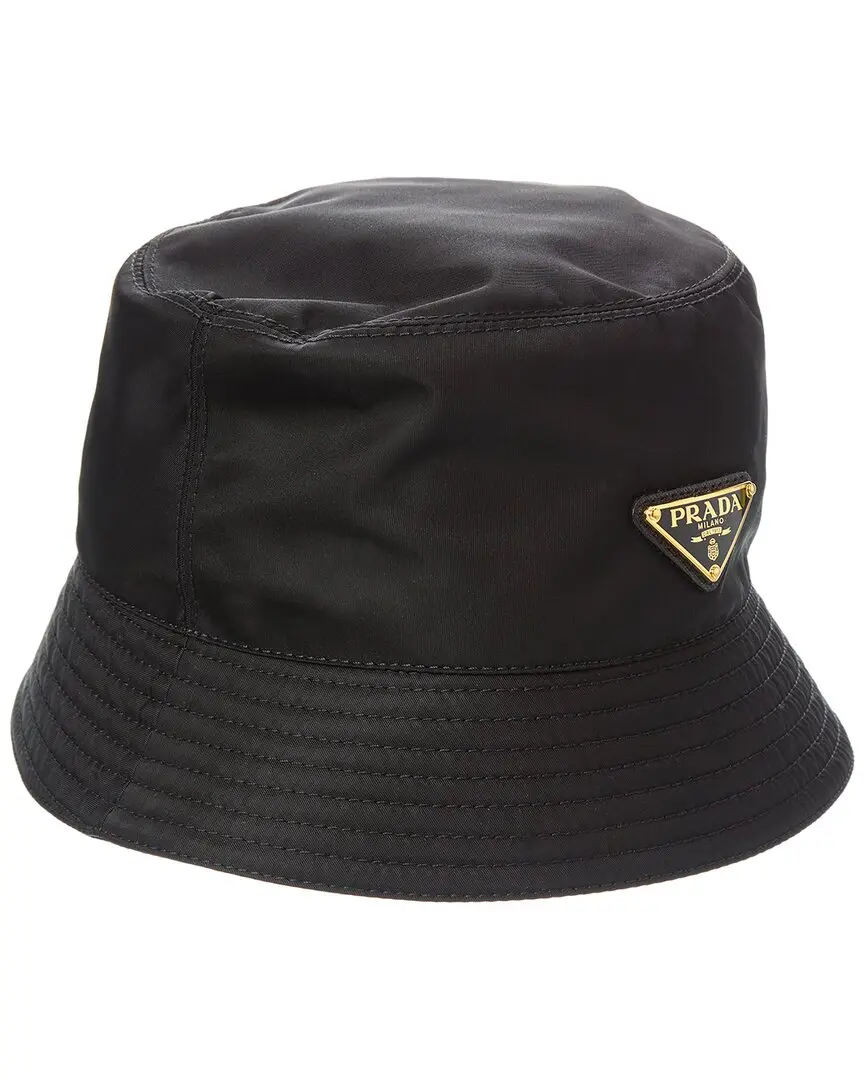 Prada Logo Bucket Hat
