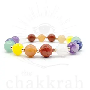 7 Chakra Crystal Bracelet [Healing + Balance + Protection] by The Chakkrah
