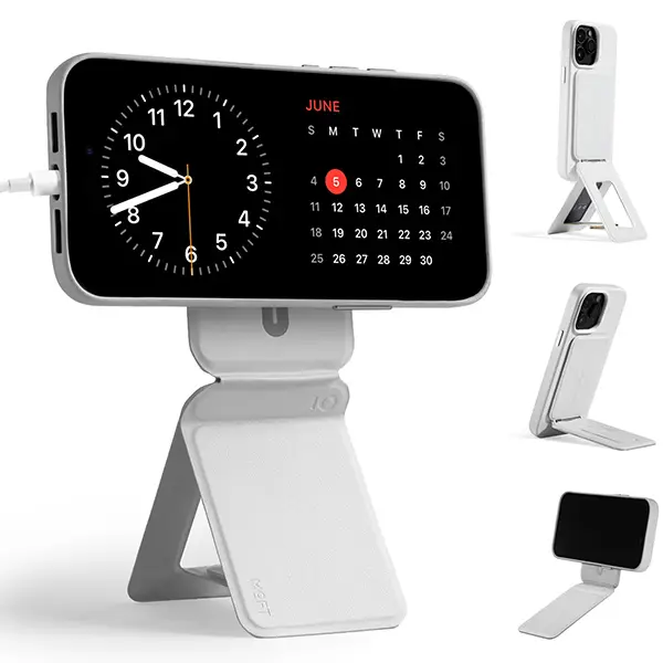 MOFT Portable Magnetic Phone Tripod, Flexible Angles for Live Streaming, Video Recording, Vlog, Selfie, Compatible with All Smartphones Accessories Ce