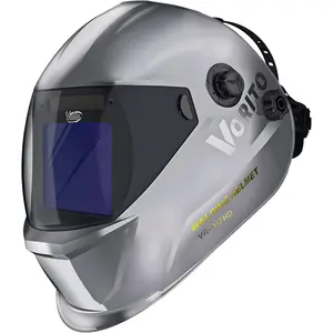 Welding Helmet Auto Darkening True Color Large Viewing, Welding Hood Solar/Battery Powered, Wide Shade 4/5-13 with 4 Arc Sensor, 1/1/1/1 Optical Clarity Welder Mask for TIG MIG Stick Cut Grind