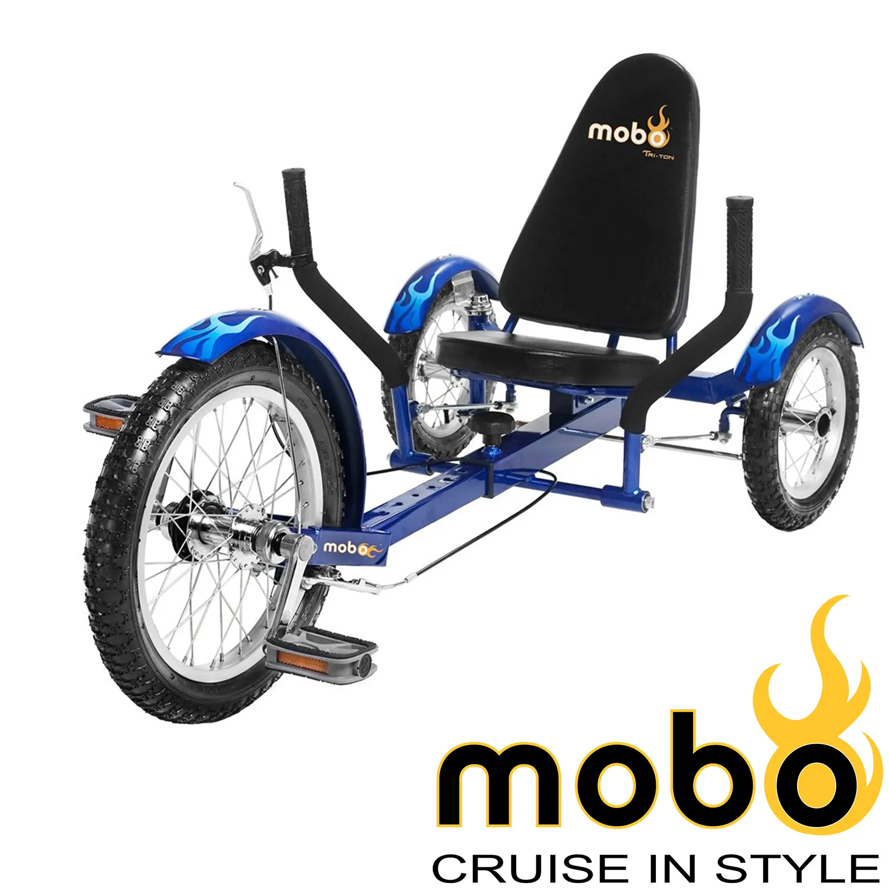 Mobo Triton Tricycle for Kids - A Durable Single-Speed tricycle For Outdoor Cycling Fun