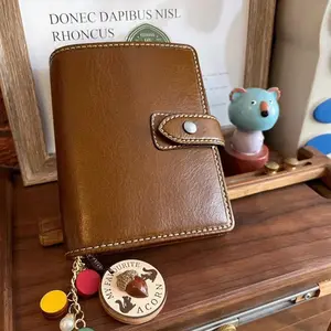 M5 Leather Notebook Binder, Detachable Design, High-End Appearance, Portable Diary Book with 60 Blank Pages, Pocket Size