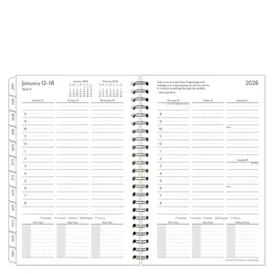 Franklin Planner Compass Weekly Wire-bound Planner Jan 2026 - Dec 2026