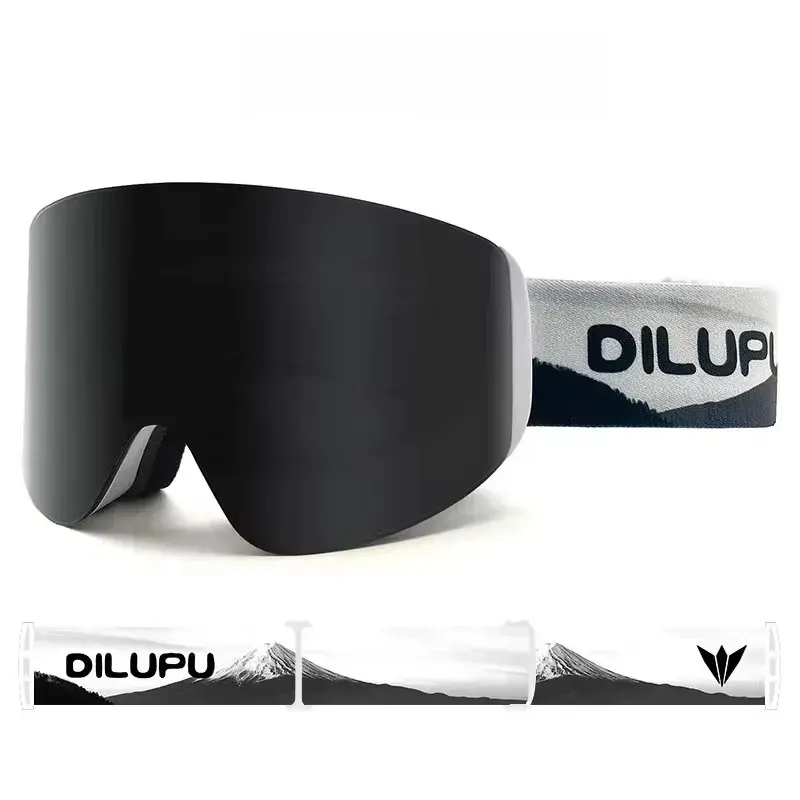 Magnetic Ski & Snowboard Goggles for Snowboarding, Unisex Professional Sports Eyewear with a Quick-Change Anti-Fog Double Layer Lens, Sports Outdoor Sunglasses, Sunglasses For Sports