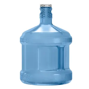 Two Gallon Polycarbonate Plastic Reusable Water Bottle with Screw Cap