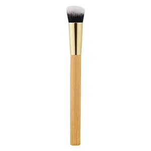 Dual-Sided Concealer Paw Brush Angled Seamless Makeup Tool