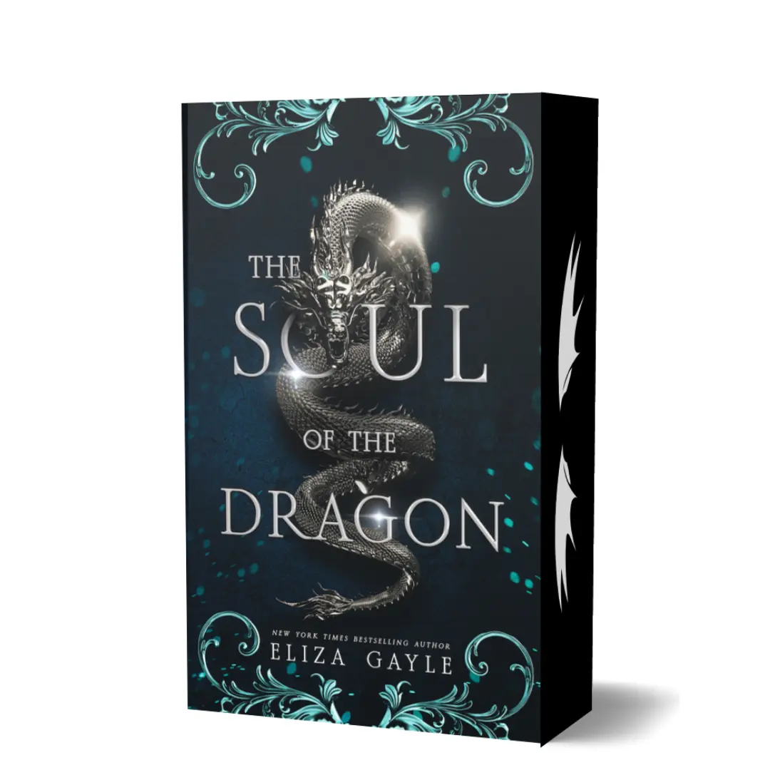 Signed Paperback sprayed edges The Soul of the Dragon Special Edition Soft Cover, spicy fantasy romance, fae romance, dragon shifters, steamy romantasy