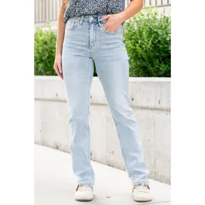 Lovervet 90'S Vintage High-Rise Straight Jeans