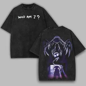 �Who Am I � The Binding of Isaac� Vintage T-Shirt, Indie Game Unisex 100% Cotton Tee, Casual Menswear T