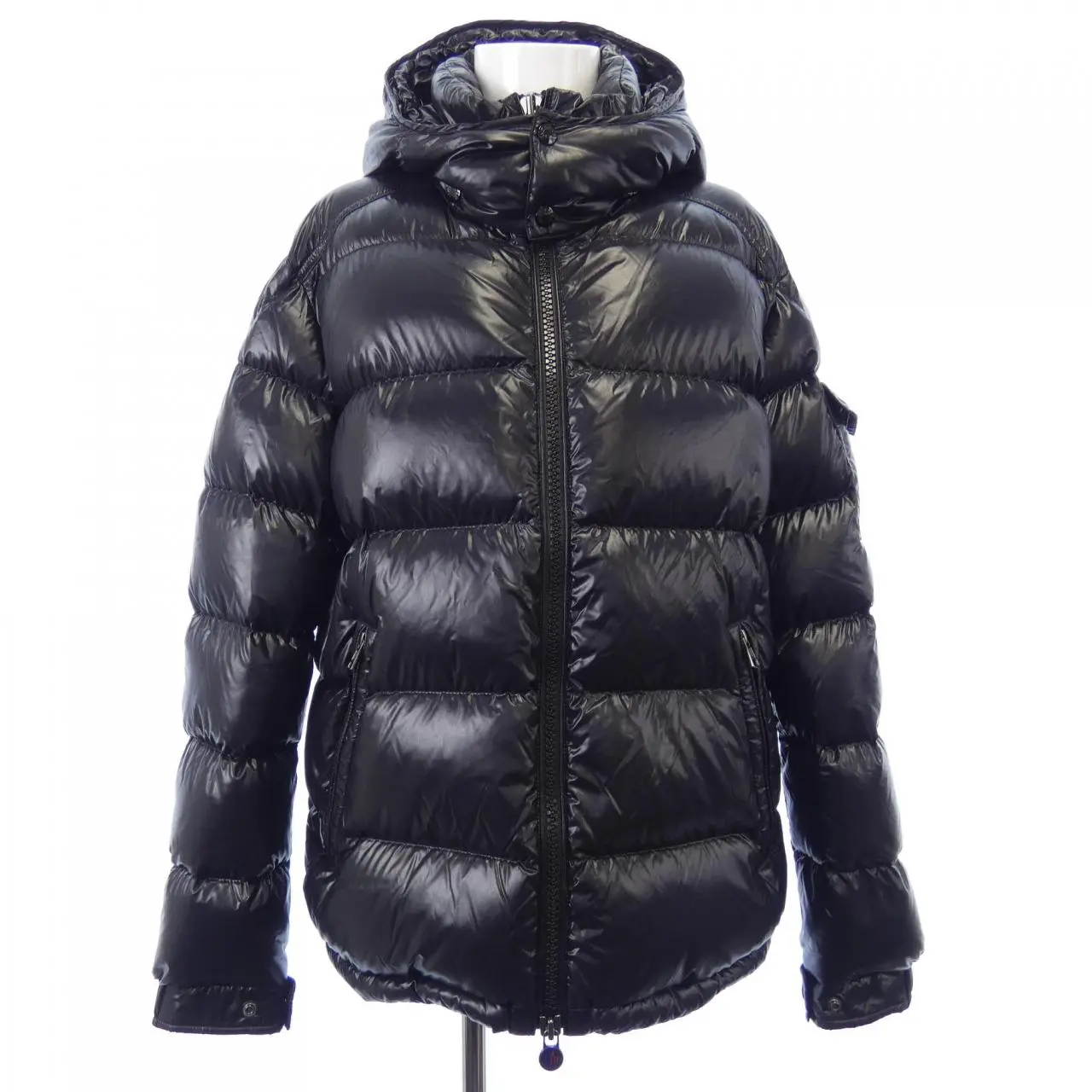 Pre-owned MONCLER Nylon Small Leather Goods Maya Down Jacket