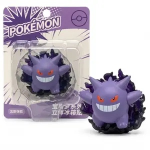 Langbowang Pokemon 3D Figure Refrigerator Magnet Series - Gengar