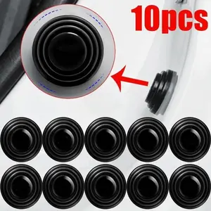 Car Door Shock Absorber, Car Door Protector, 10pcs Car Door Shock Absorber Pad, Universal Car Door Anti-collision Silicone Pad, Car Interior Accessories