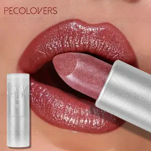Shimmer Metallic Lip Gloss Lipstick,Shiny, Glossy Lip Gloss,Hydrating, Moisturizing, Long-Lasting, Non-Sticky,Lipstick