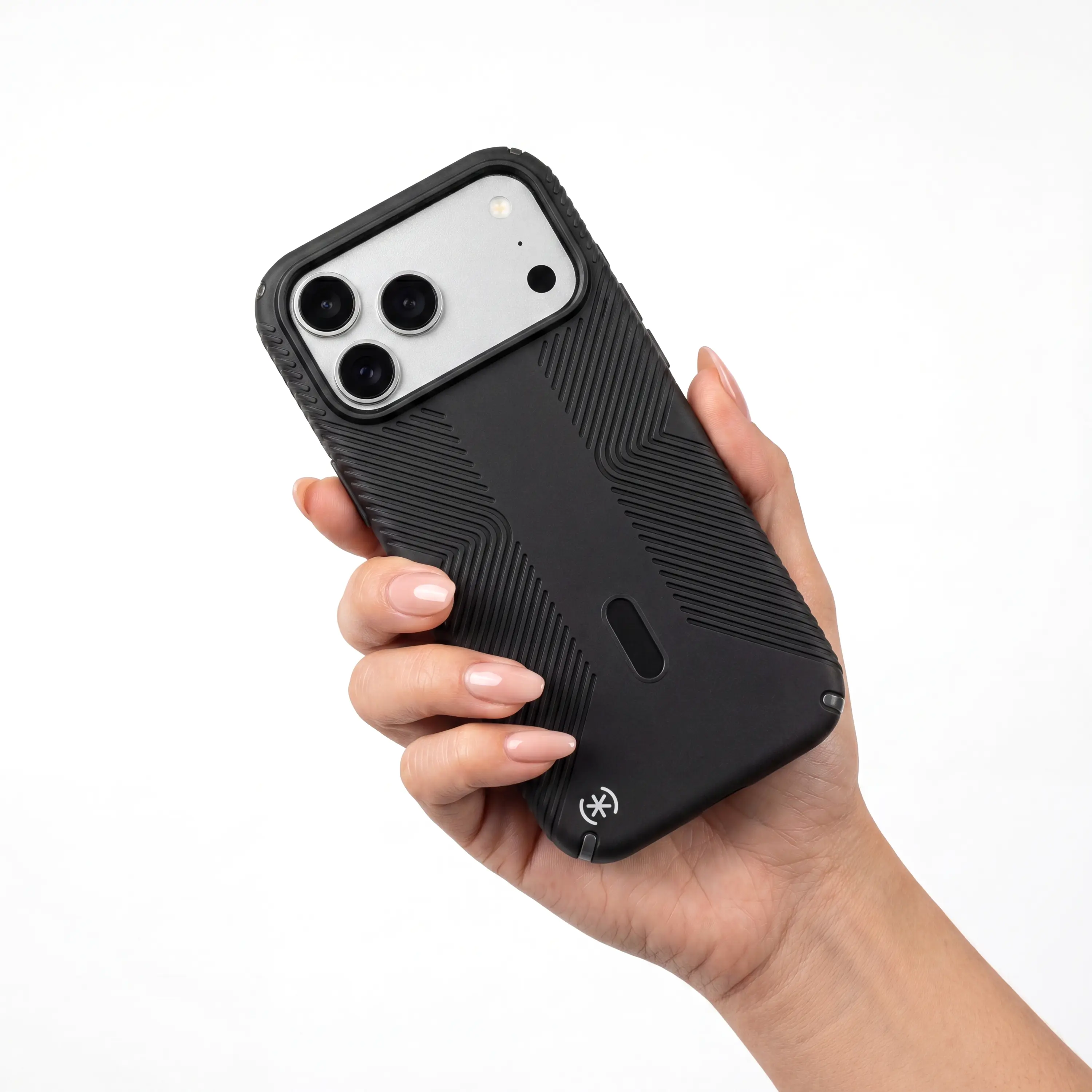 SPECK Presidio2 Grip Smartphone Case for iPhone 18 Pro / iPhone 17 Pro, Dual-Layer Drop Protection, MagSafe with ClickLock No-Slip Interlock, Raised Bevel Screen Protection, No-Slip Inverted Grips