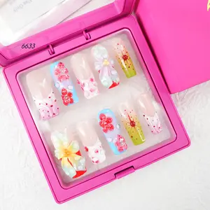 Laura-(US)5-15 Bags Handmade Nails Open InLive