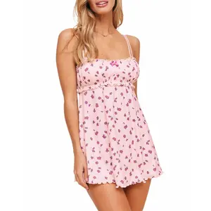 Ophylia B2 Ditsy Pink Sleepwear