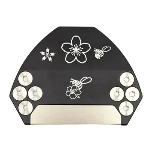 2026 Diamond Shape Golf Putter Head, Precise Shot, Stable, Cnc Machined, Right-Hand Putter Head, Screw Weight System, Customizable Balance, 5 Colors, Smooth and Textured Back