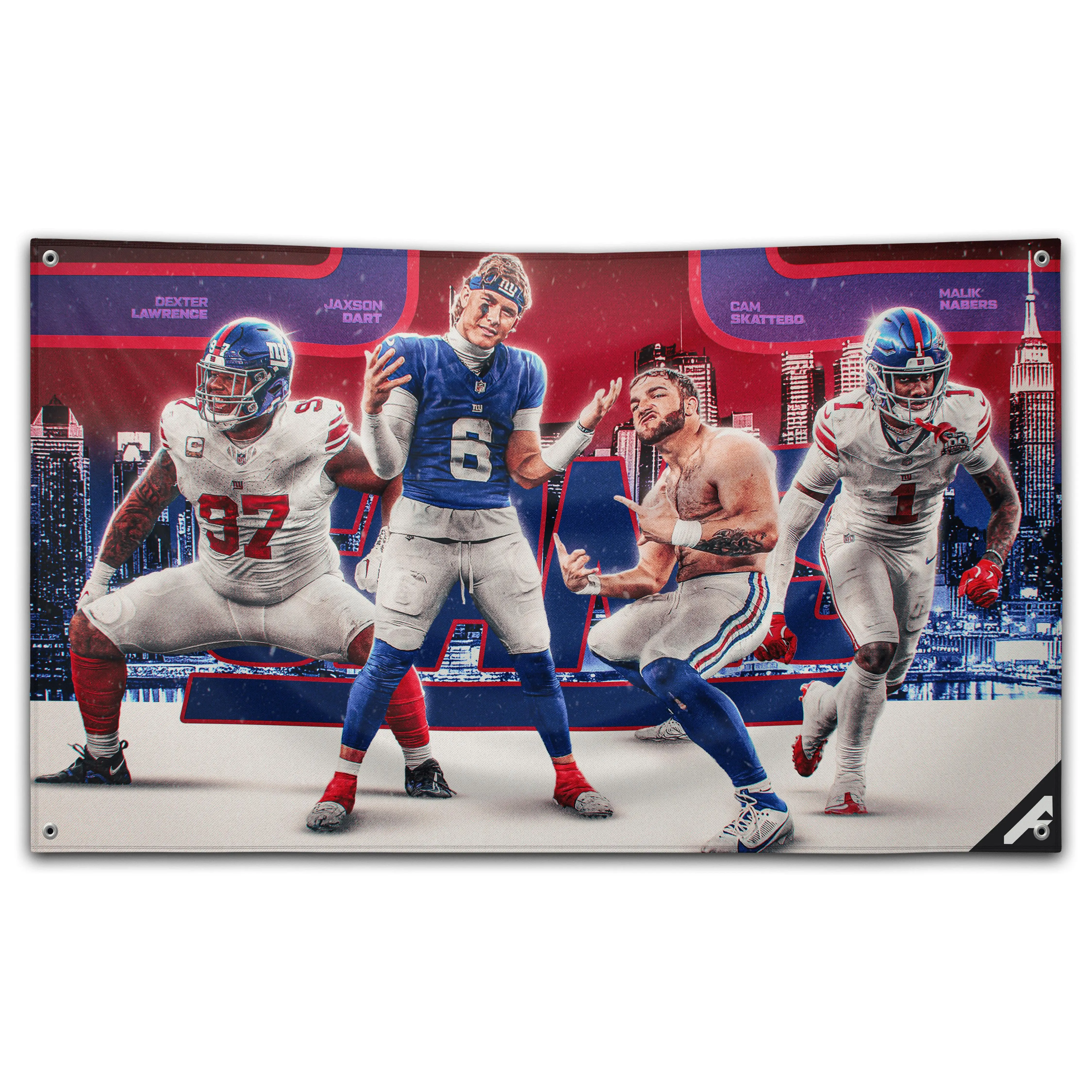 The NY Giant Flag