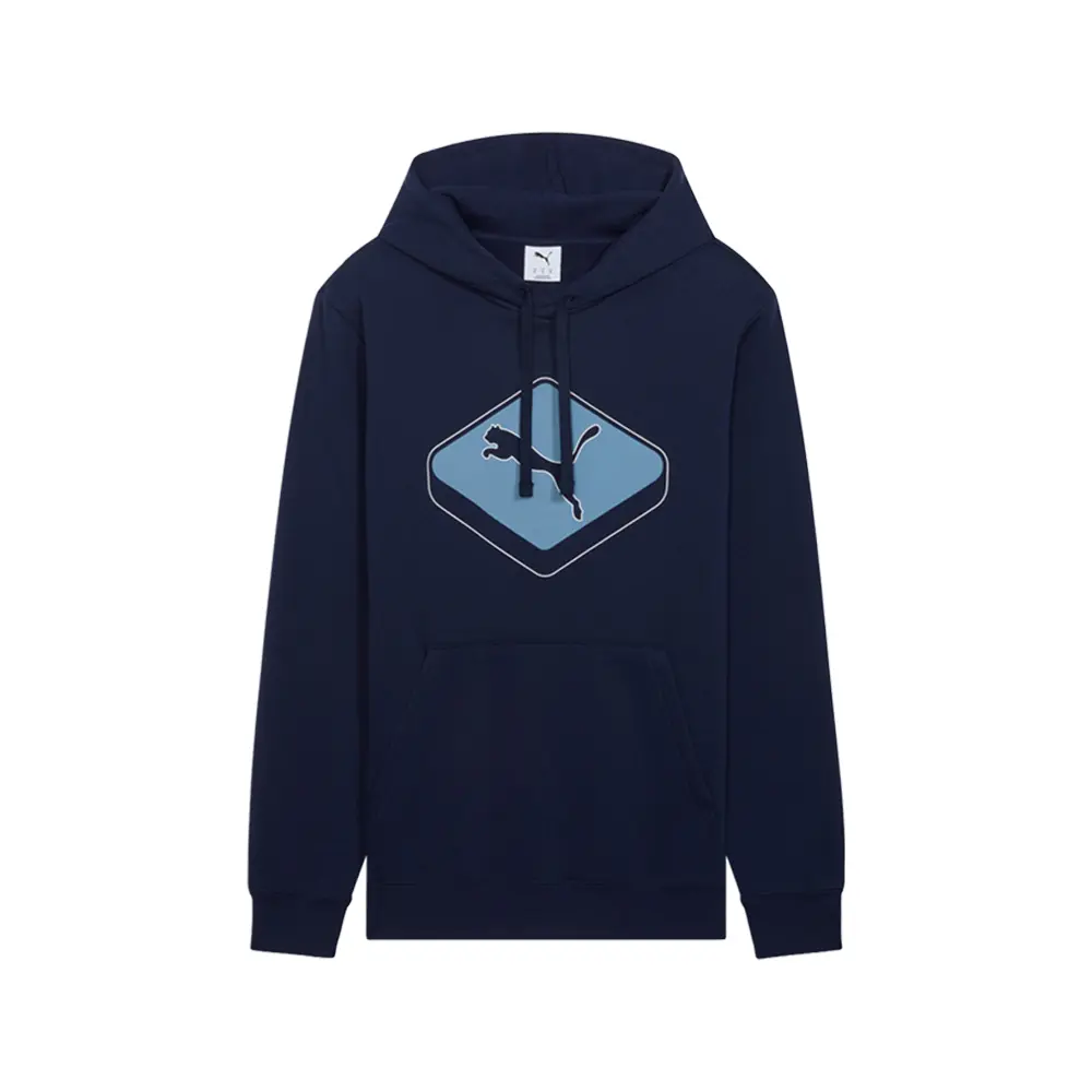PUMA Mens Essentials Swift Hoodie Casual Outerwear Casual - Blue