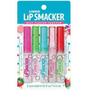 Lip Smacker Liquid Lip Gloss Friendship Pack, 5 Count