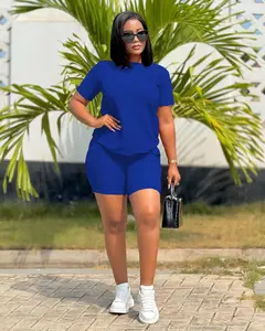 USBOUTIQUE CHIC Women‘s 2026 Spring Two Piece Set Loose Short Sleeve Top & Wide Leg Pants Casual Lounge Matching Outfit