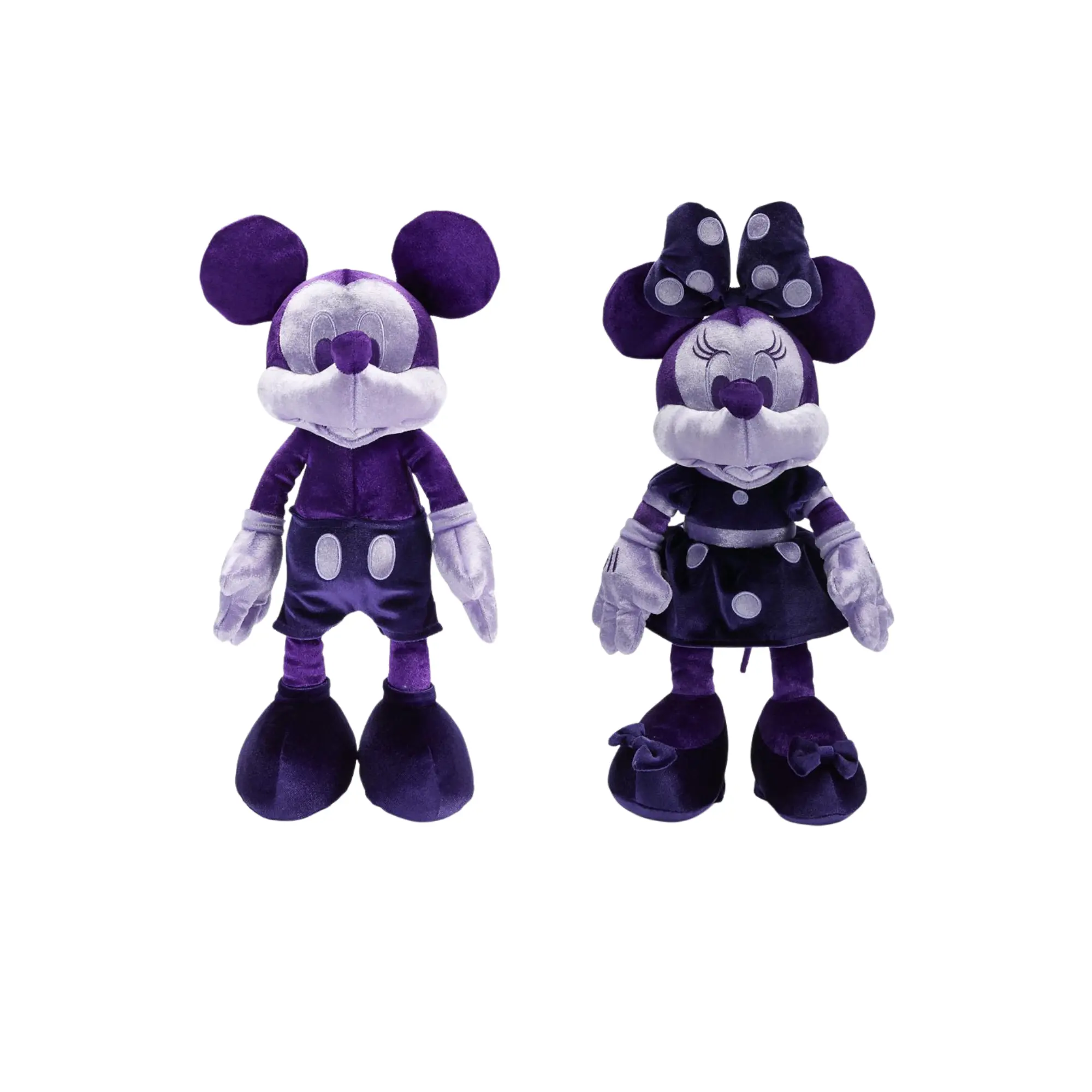 Disney Store - D23: The Ultimate Disney Fan Event Color Drench Plush Bundles - Mickey, Minnie, Donald, Pluto, Winnie, Piglet, Tigger, Eeyore