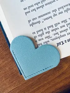 Corner Book Mark Heart Bookmark Leather Bookmark