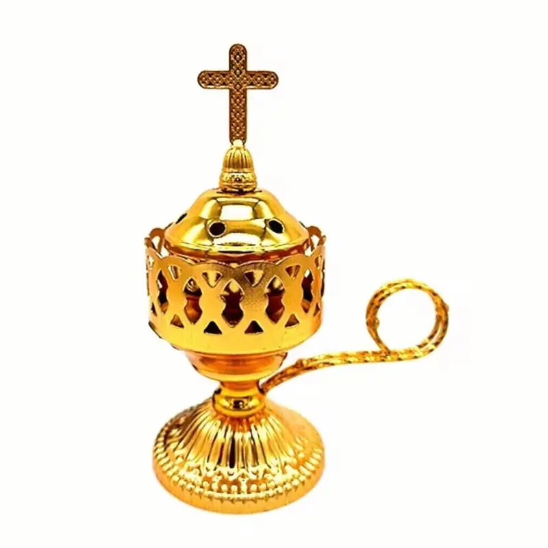 Gold incense burner is very good to use for spiritual purposes.