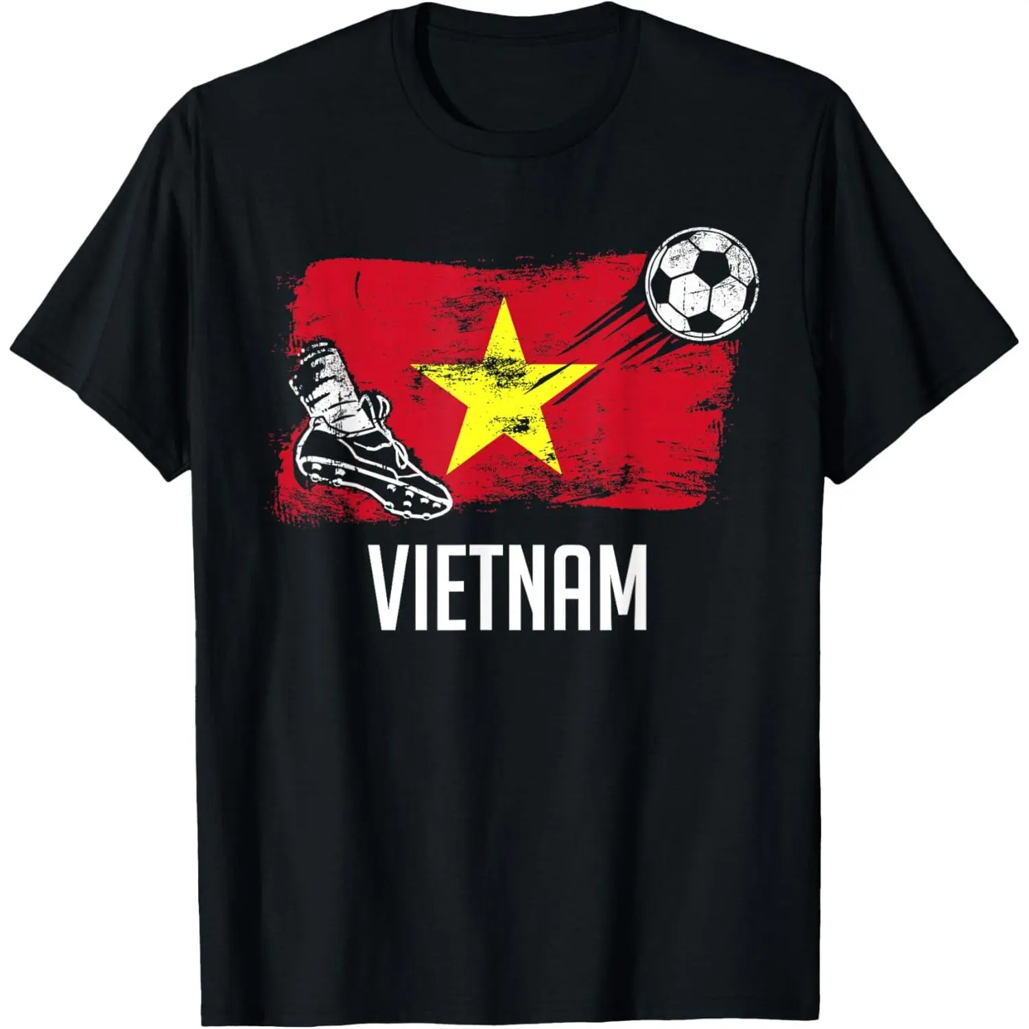 100%cotton Vietnam Flag Jersey Vietnam Soccer Team Vietnam T-Shirt