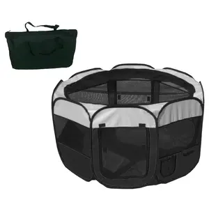 Pet Life All-Terrain Wire-Framed Collapsible Travel Playpen
