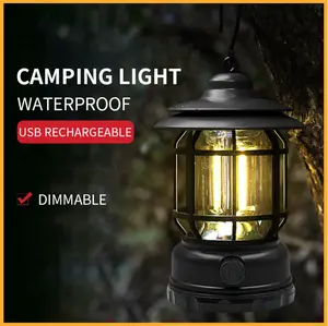 Outdoor Camping Lights, Tent Lights, Rechargeable, Emergency Lights, LED Lights, Portable