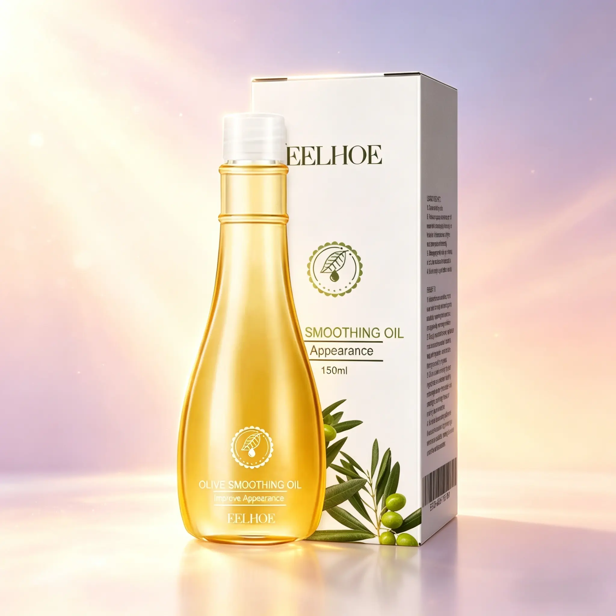 Olive Smoothing Skin Oil, Natural Gentle Stretch Mark Tummy Oil, Intensive Hydrating & Firming Care for Pregnancy & Postpartum Body, Nourishing Repairing Skin Management, Lightweight Non-Greasy Formula, Safe Maternity Essentials
