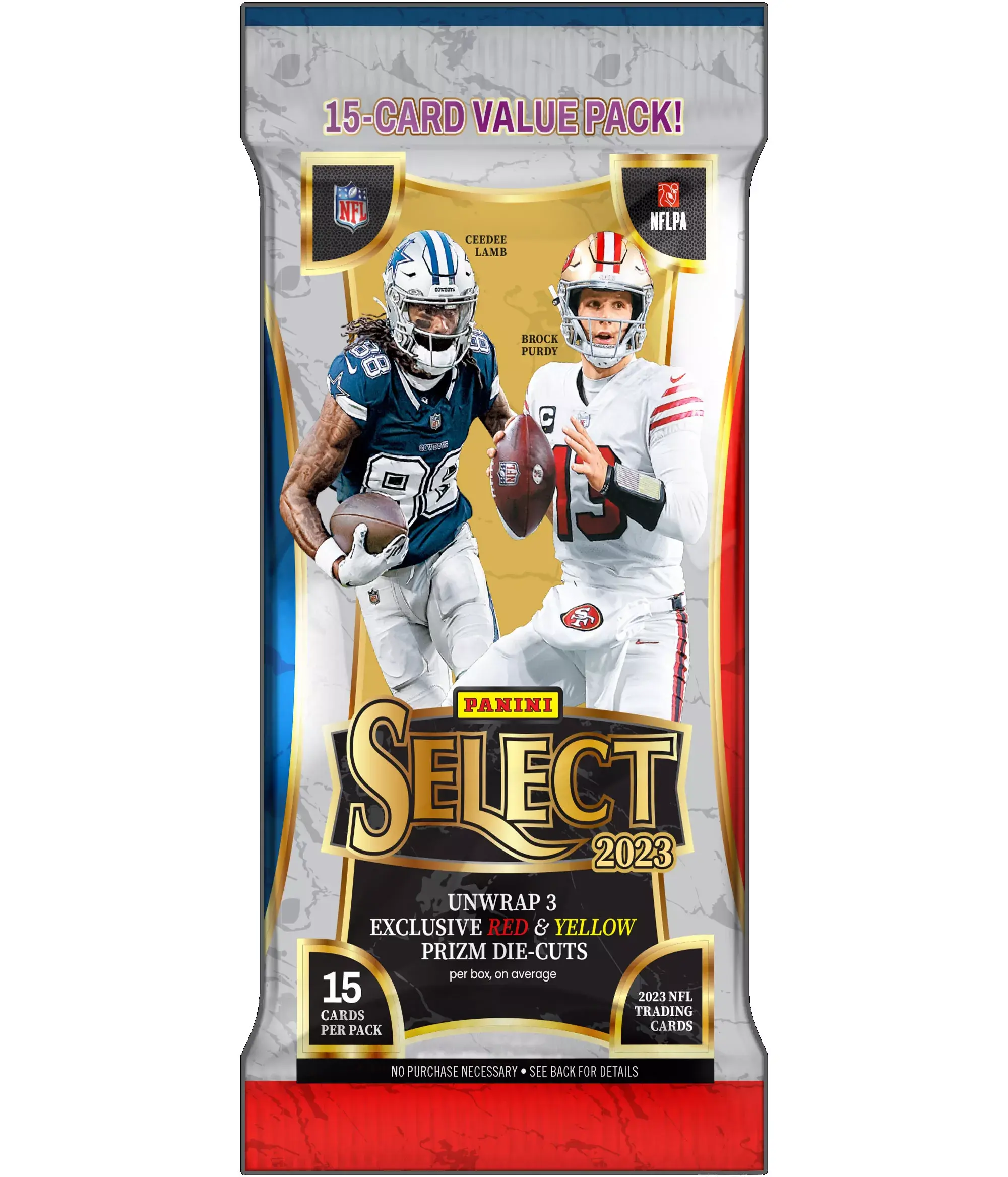 2023 Panini Select Football Fat Pack - Pack of 40 Cards