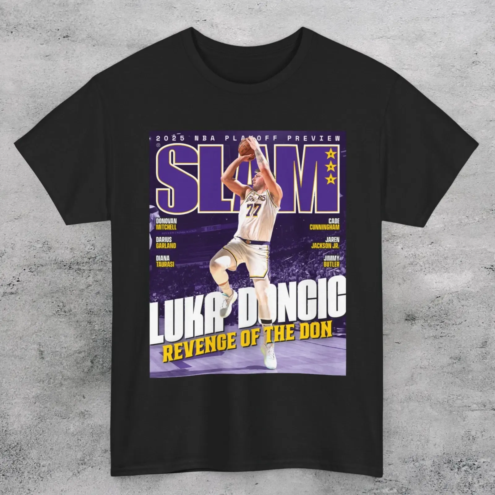 [SALE OFF 50%] SLAM Magazine Luka DONCIC Unisex T Shirt Lakers