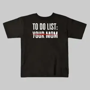 To Do List Your Mom T-Shirt, Sweatshirt Retro Magic Castle Graphic Tee Girly Theme Park Outfit Cute Family Trip Two Sided Trendy Apparel