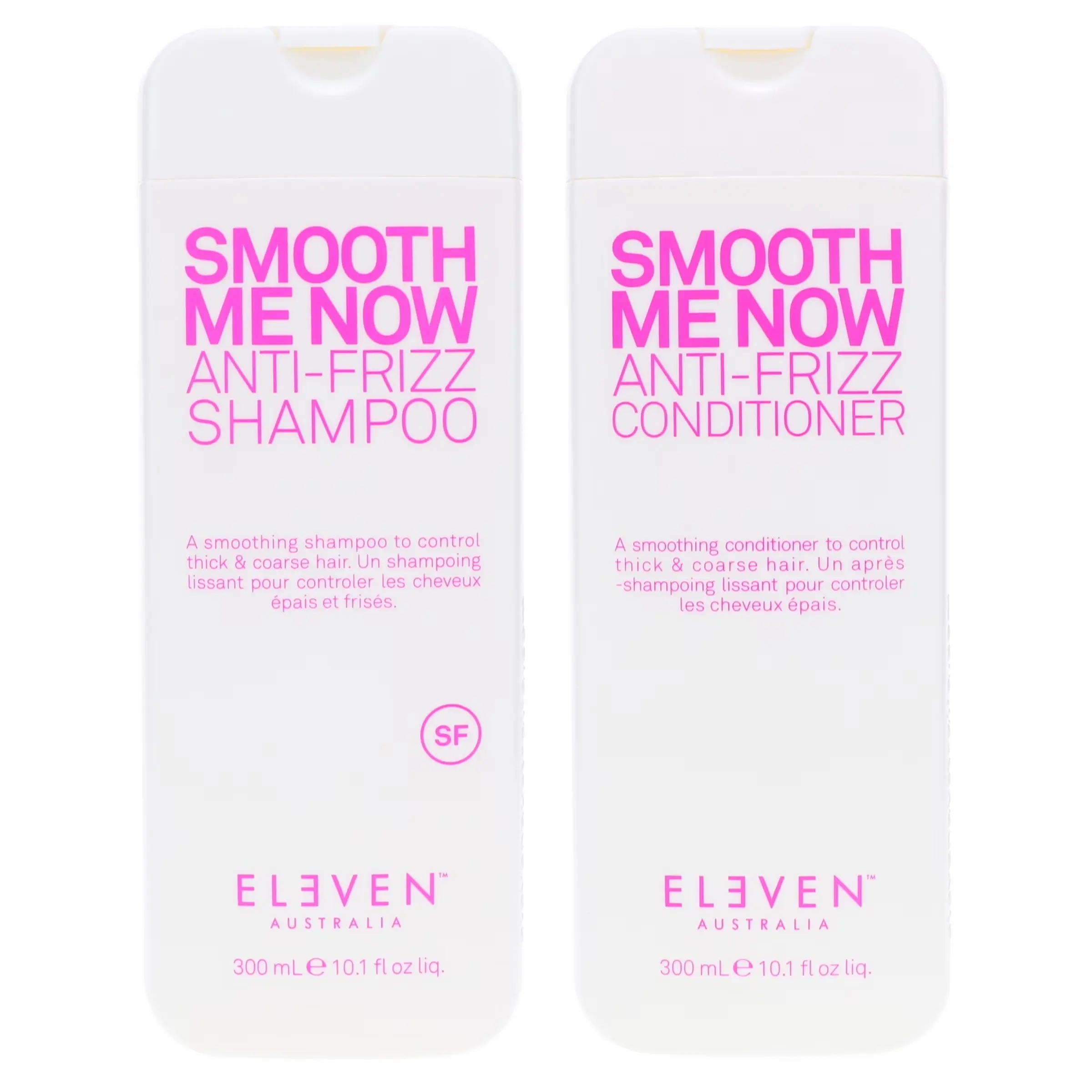 Eleven Australia Smooth Me Now Anti-frizz Shampoo 300ml & Conditioner 300ml DUO