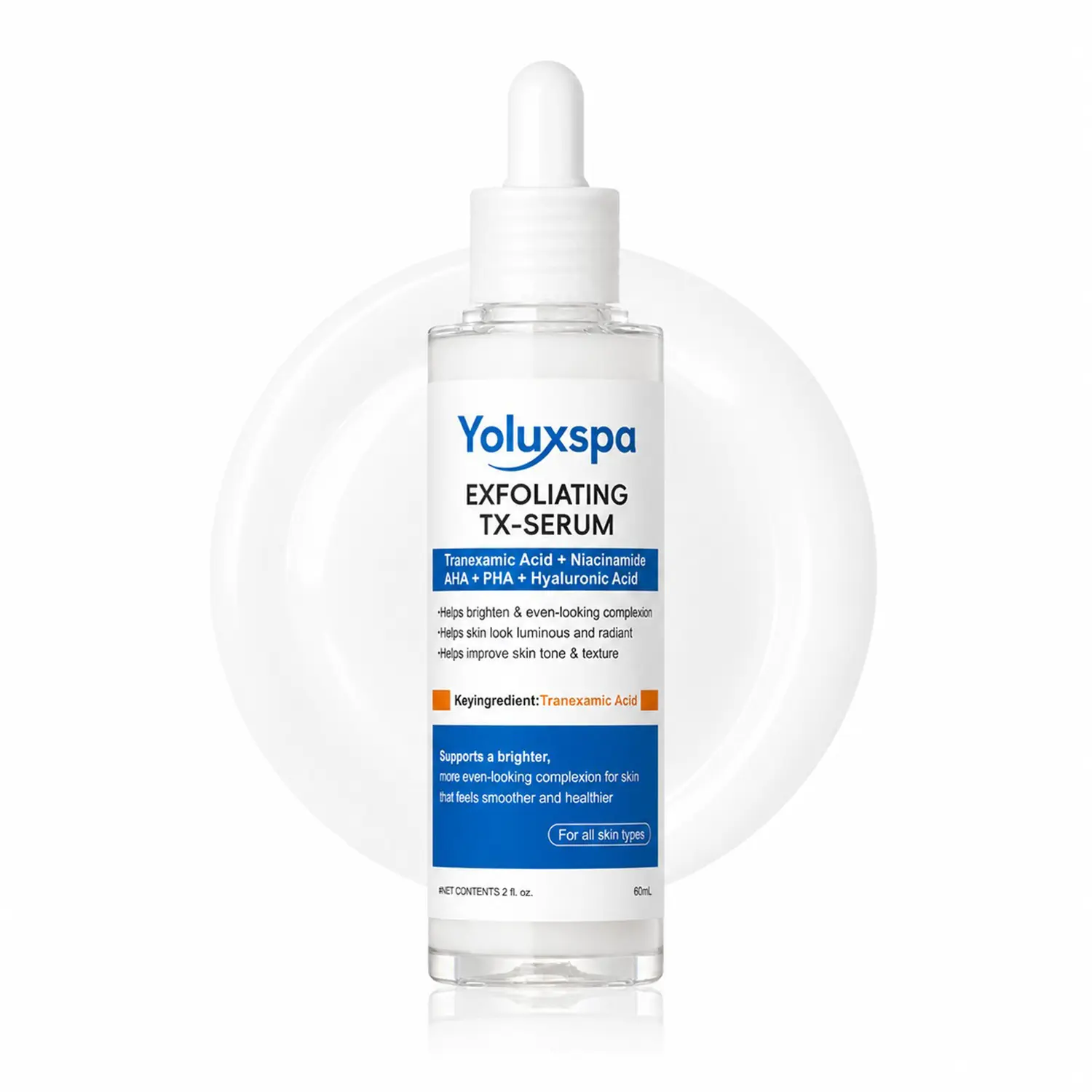 Gentle Facial Peeling Gel Essence, Daily Skin Care Formula, Refreshing Face Care for All Skin Types