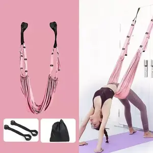 Multifunctional Yoga Hammock, Yoga Inversion Training Aerial Swing, Yoga & Pilates Equipment for Home Gym Workout, Essential Fitness Gear