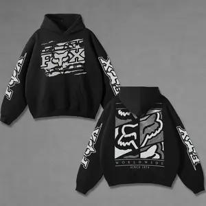 Worldwide Fox Racing Biker Gildan Hoodie, MotoGP World Champion Enthusiast Apparel Streetwear, Super Motorsport