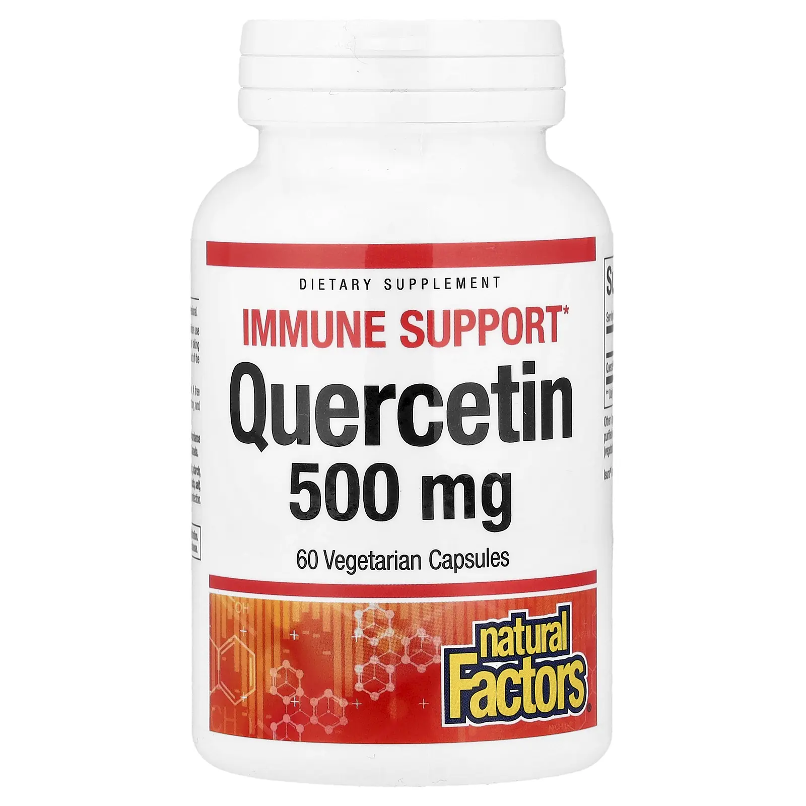 Natural Factors Quercetin, 500 mg, 60 Vegetarian Capsules